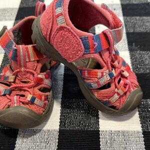 Keen Kids' Pink and Blue Sandals